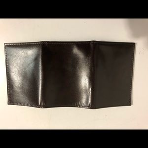 Dark brown wallet
